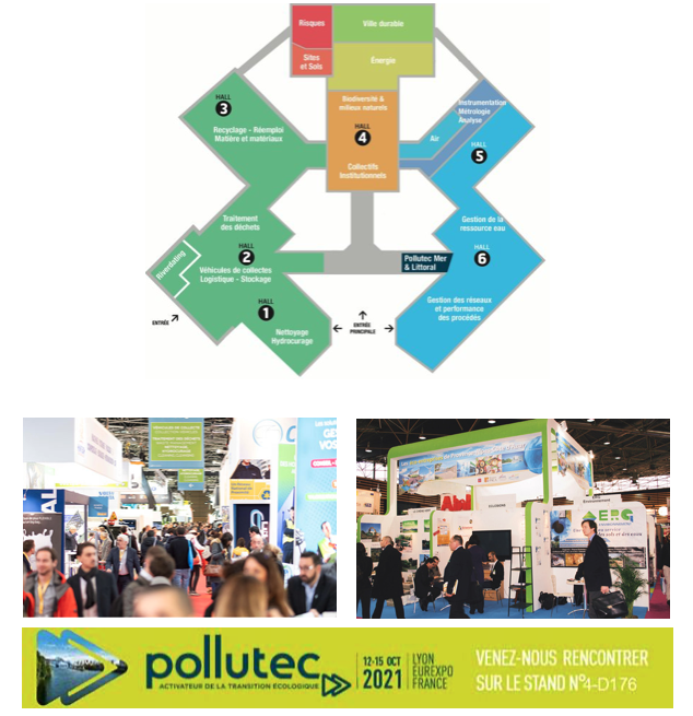 Salon Pollutec plan et photos